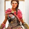 Warrior Kassandra paint by numbers