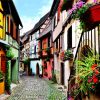 Alsace Streets paint by numbers