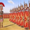 Animation Roman Army paint by numbers