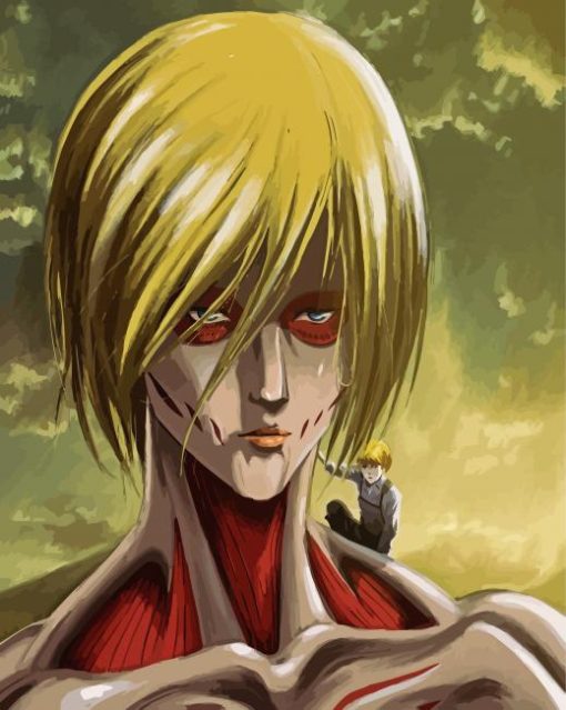 Annie Leonhart Armin Arlert paint by number