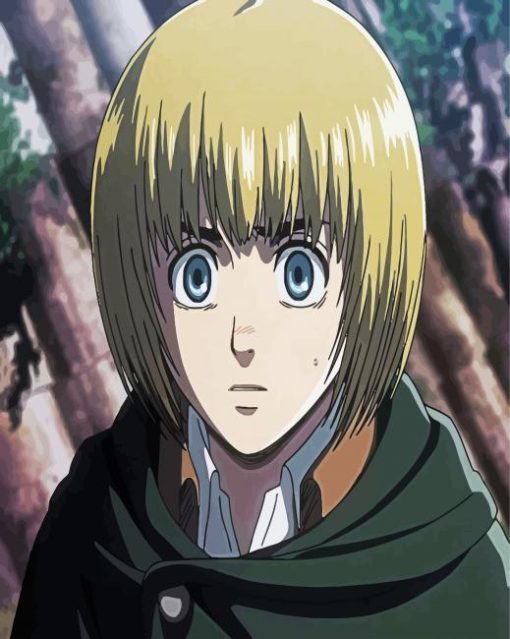 Armin Arlert Attack On Titan paint by numbers