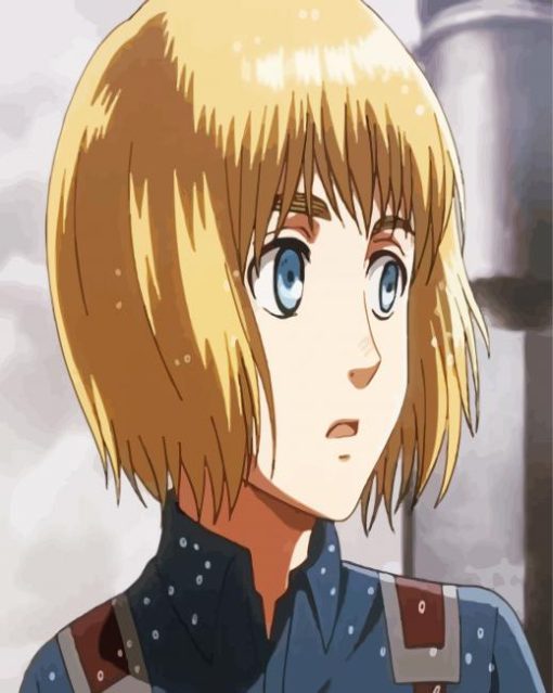 Armin Arlert Manga Anime Character paint by numbers