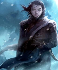 Arya Stark Art paint by numbers