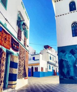 Asilah Morocco paint by number