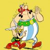 Asterix Comic Serie paint by numbers