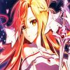 Asuna Yuuki paint by numbers