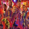 Avengers Infinity War paint by numbers