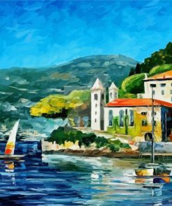 Balbianello Villa Art paint by number