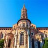 Basilique Saint Sernin De Toulouse France paint by number