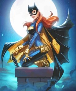 Batgirl Hero paint by numbers