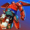 Baymax Big Hero 6 Animation paint by numbers