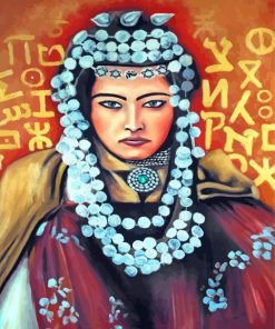 Beautiful Berber Woman Art paint by number