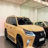 Beige Lexus Lx 570 Car paint by numbers