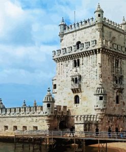 Belem Tower paint by numbers