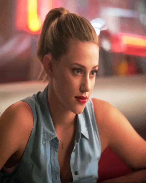 Betty Cooper From Riverdale paint by numbers