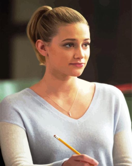 Betty Cooper Serie Character paint by numbers