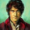 Bilbo Movie Character paint by number