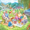 Birthday Picnic paint by numbers