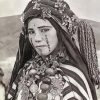 Black And White Berber Woman paint by number