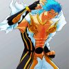 Bleach Grimmjow Jaegerjaquez paint by number