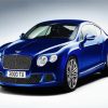 Blue Luxury Car paint by numbers