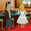 Bojack Horseman Wedding paint by number