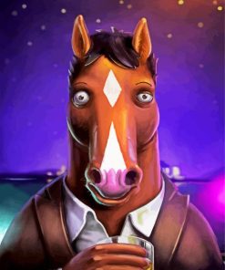 Bojack Horseman paint by number