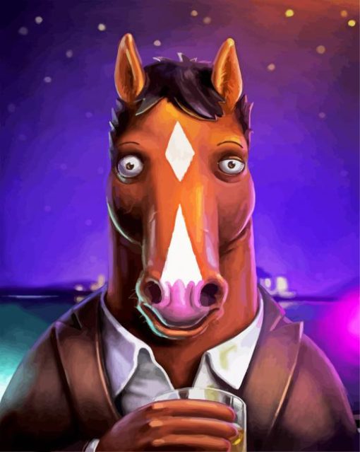 Bojack Horseman paint by number