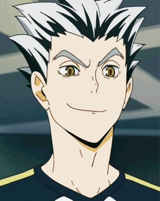 Bokuto Haikyuu paint by number