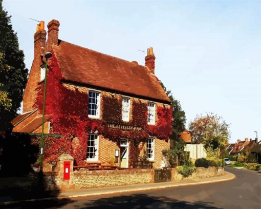 Bosham Neighberhood paint by numbers