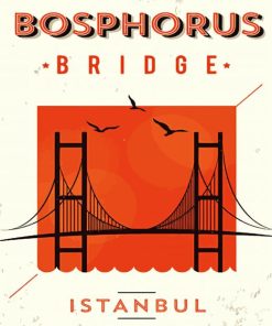 Bosphorus Poster paint by number