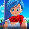 Bulma Dragon Ball Anime paint by numbers