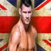 Champion Micheal Bisping paint by numbers