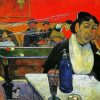 Cafe Arles Paul Gauguin paint by numbers