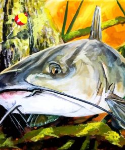 Carp Catfish paint by numbers