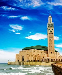 Casablanca Mosque paint by number