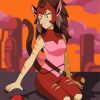 Catra She Ra Princess Of Power paint by numbers