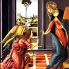 Castello Annunciation By Botticelli paint by number