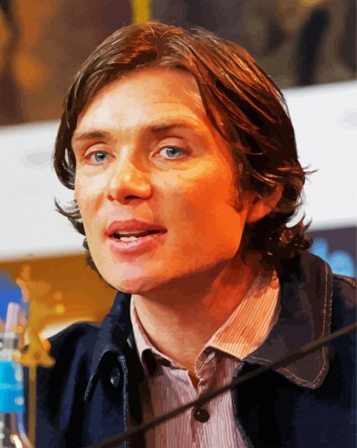 Cillian Murphy paint by number