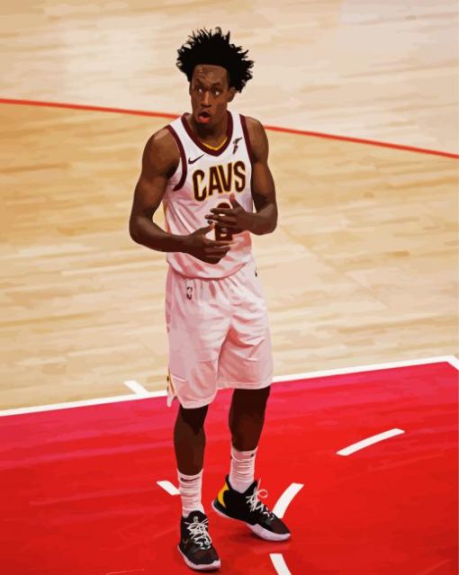 Collin Sexton Cavaliers paint by number