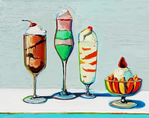 Confections By Thiebaud paint by numbers