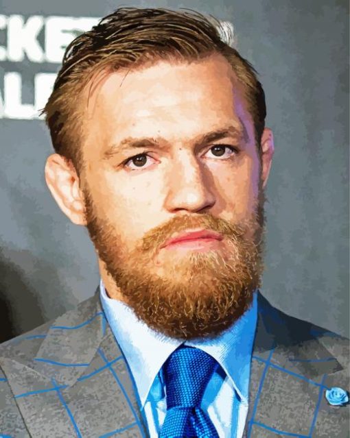 Conor Mcgregor paint by numbers