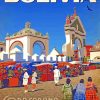 Copacabana Bolivia Poster paint by number