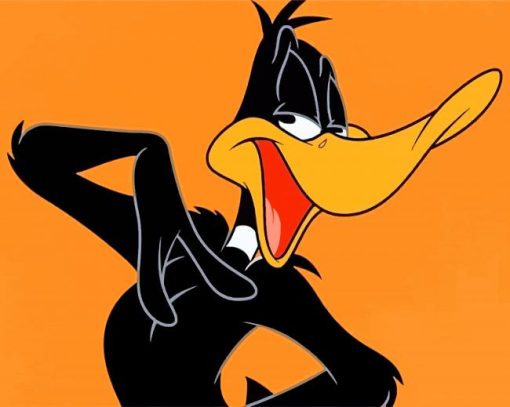 Daffy Duck paint by numbers