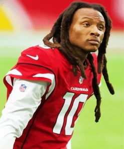 DeAndre Hopkins Arizona Cardinals paint by number