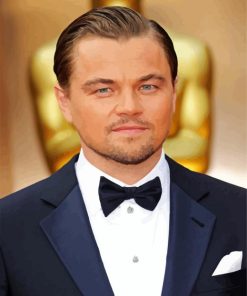 Dicaprio paint by numbers