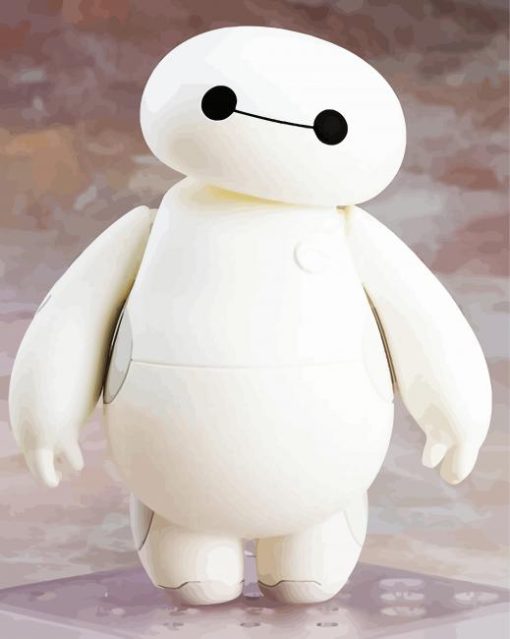 Disney Baymax Big Hero 6 paint by numbers