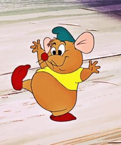 Disney Gus Mouse paint by number