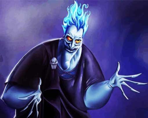 Disney Hades paint by number