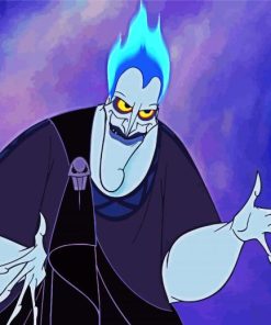 Disney Hercules Hades paint by number